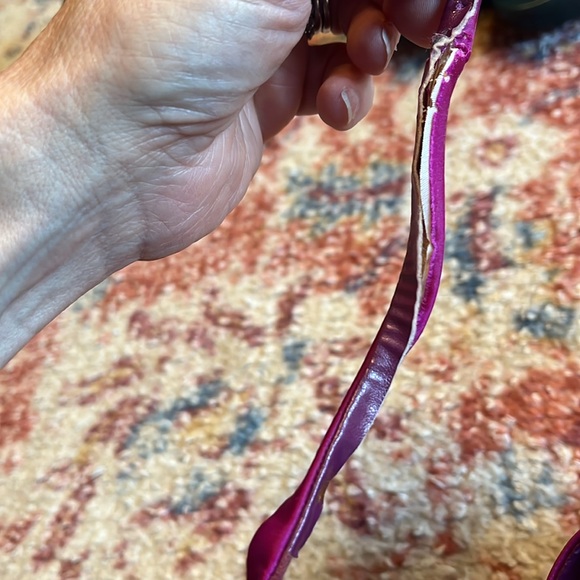 Amazing Zara Fuchsia Platform Size 39 - some wear/age - Picture 5 of 12